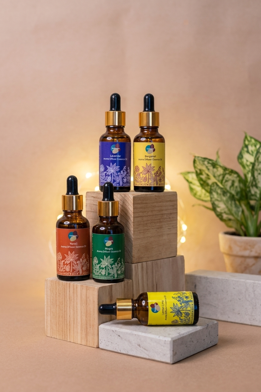 Set of 5 - Neroli, Lemon Lime, Morga, Lavender, Bergamot (30ml each pc)