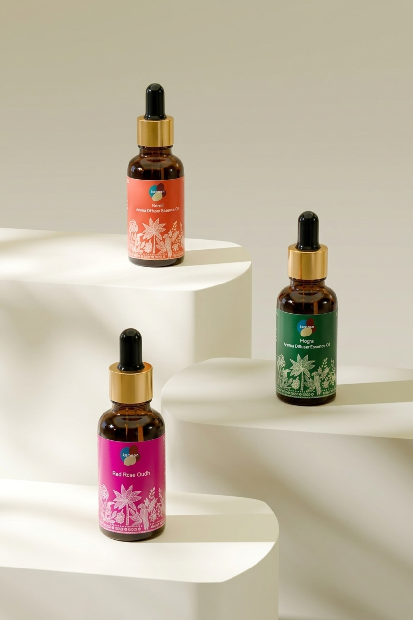 Set of 3 - Morga, Neroli & Red Rose Oudh  (30ml each pc)