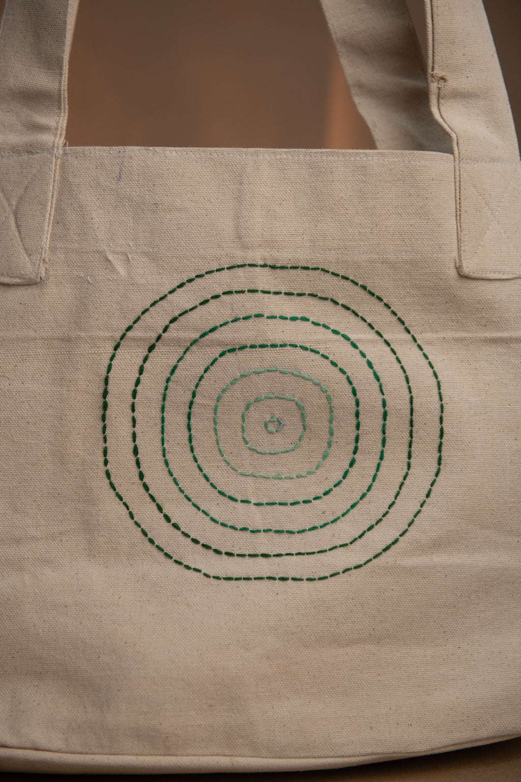 Sphere Hand Embroidered Tote Bags
